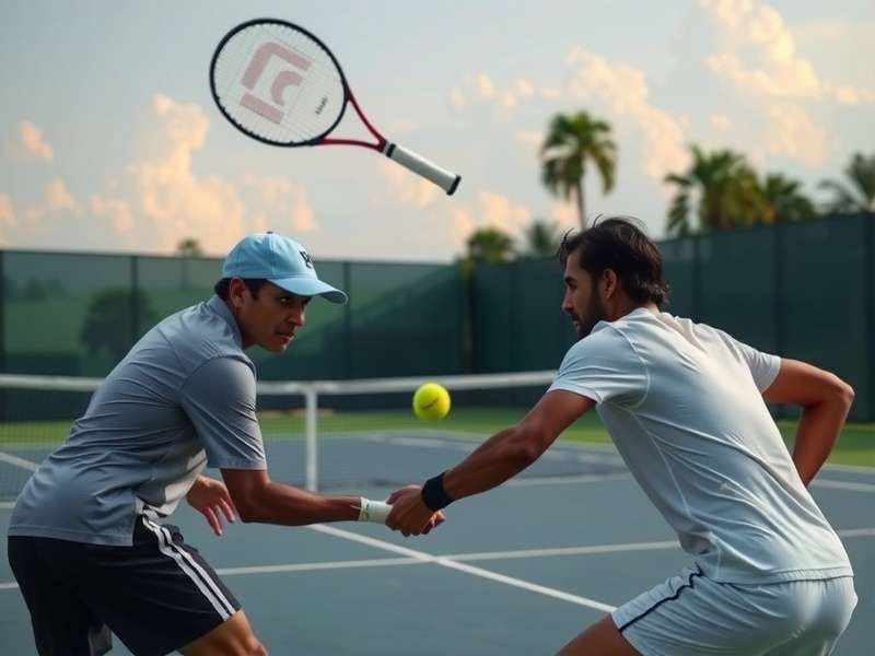 Tennis Clash Fierce Battle Indian Players Competing